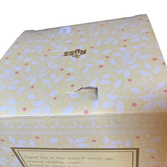 Little miracles Angel Russ Christmas Figurine Girl Porcelain Ceramic Collectible - Picture 11 of 14